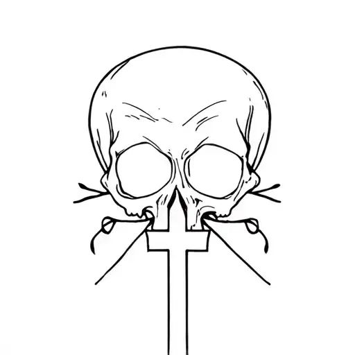 Skull And Cross