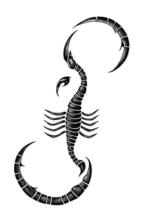 Scorpion Moon Merging Together