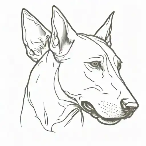 Bullterrier Minimalista Fine Line