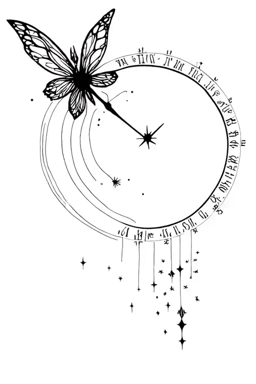 Fairy Dust Travelling Through Time