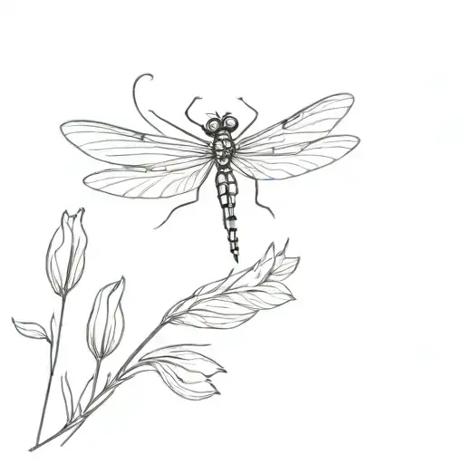 Dragonfly Hovering