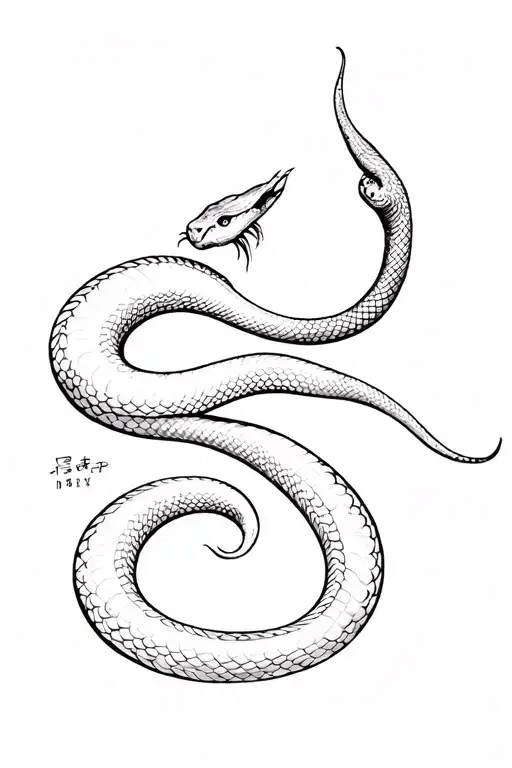 Snake Eat Himself Only