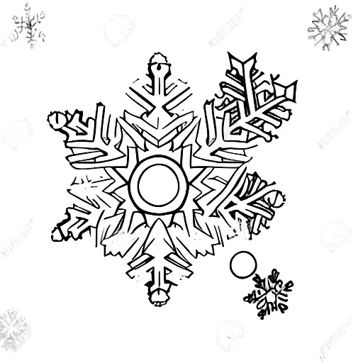 Snow Flake And Dog Ears