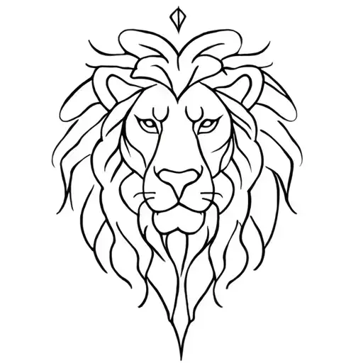 Lion And Leo Sign
