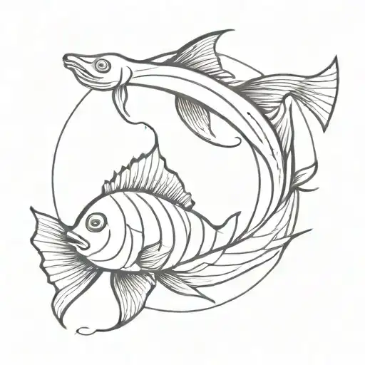 Fish Cercle Form