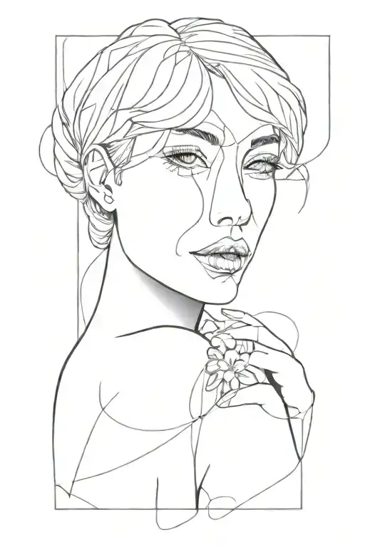 Fine Line Tattoo From Photo Snapshot