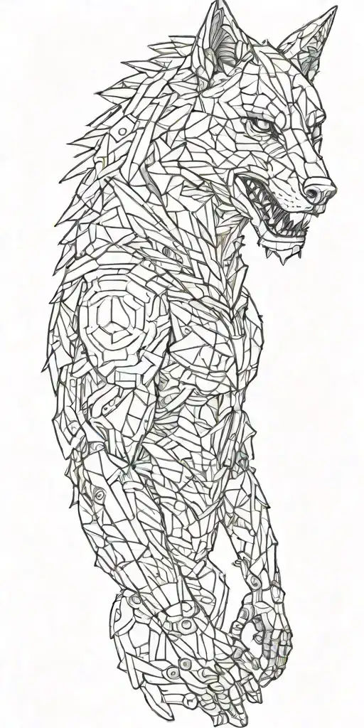 Robotic Werewolf Howling