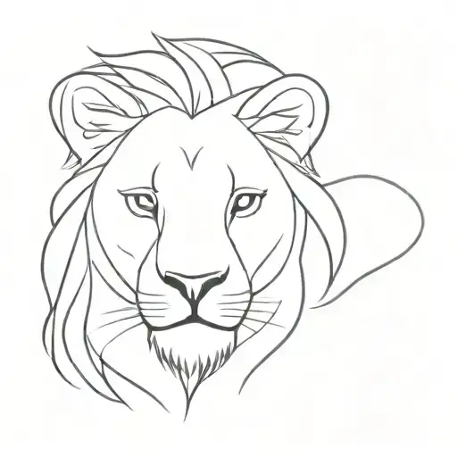 Realistic Lion