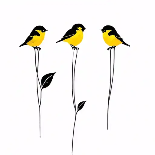 Three Little Canaries