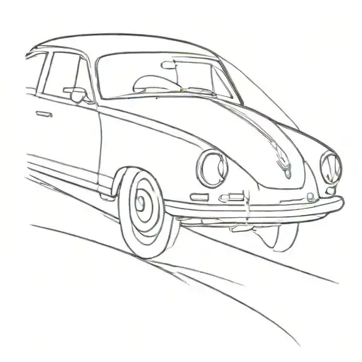 A Front Car Speeding