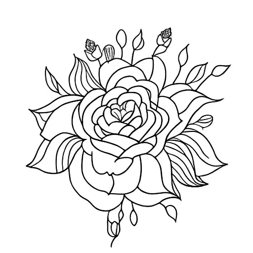 Small Matching Line Art Tattoos With My Best Mate