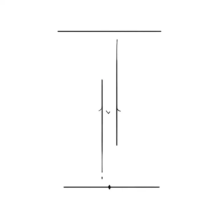 Minimalistic Wrist Tattoo Design