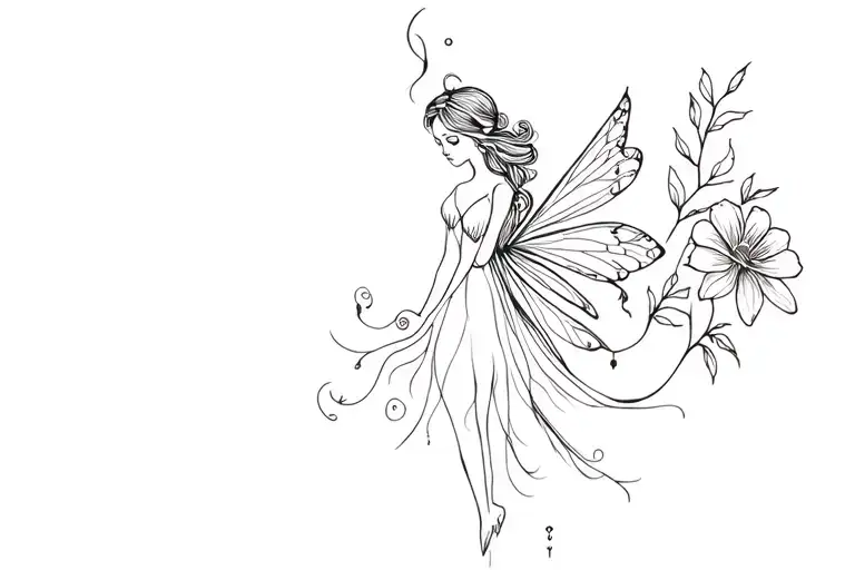 Fairy And Lili Flower