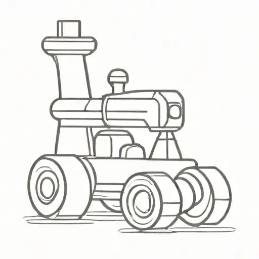 Chess Piece In Tractor