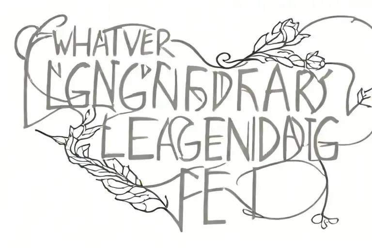 Whatever You Do In Life It's Not Legendary Unless Your Friends Are There To See It