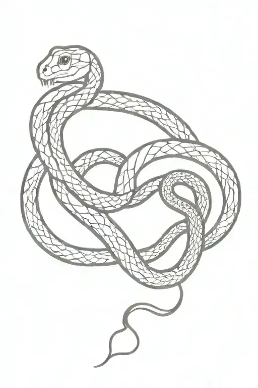 Snake Intertwined