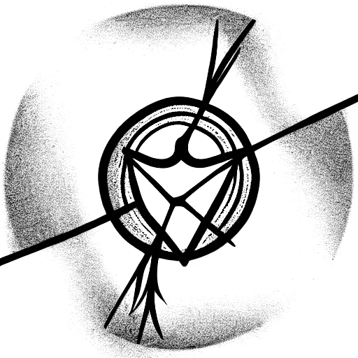 Bird Of Paradise In A Circle Ring Maori