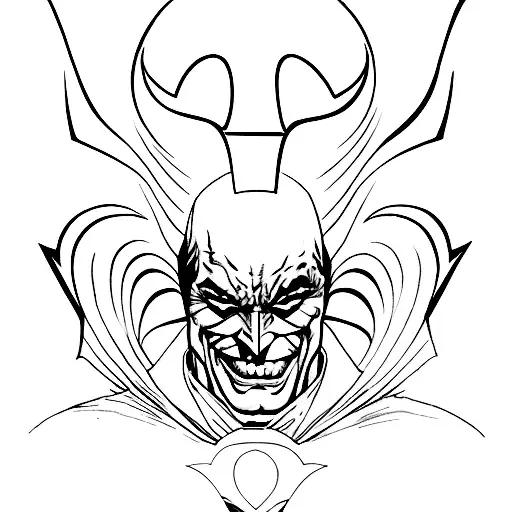 Batman Joker Symbols Ha Ha Ha