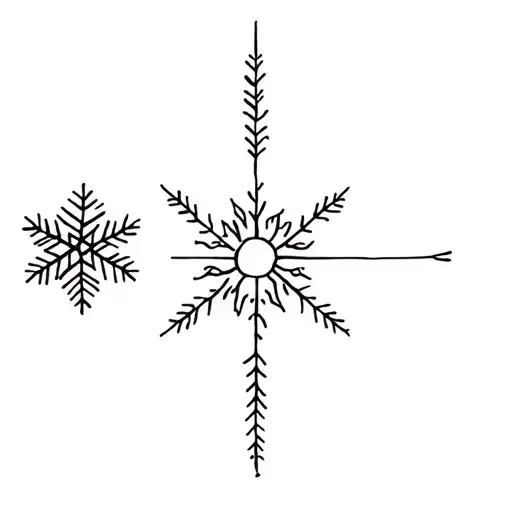 Snowflake And Sun