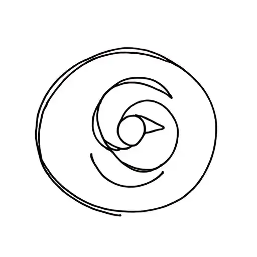 Sun And Moon Intertwined