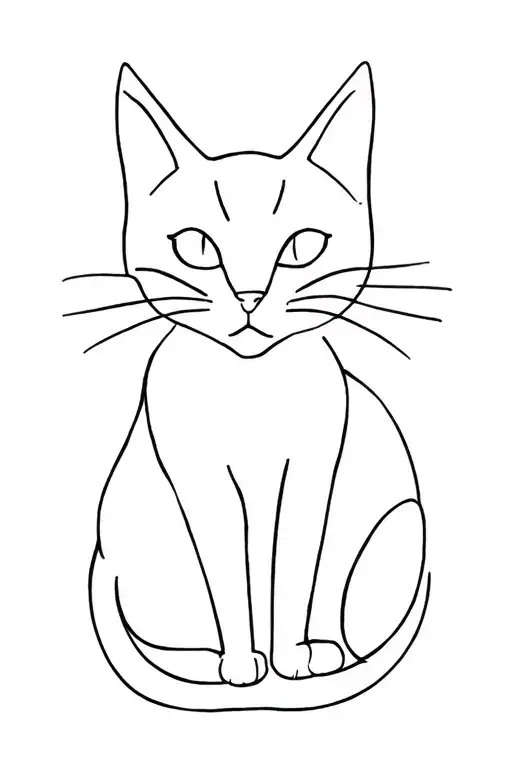 Cat Outline