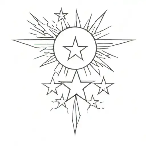 Three Stars And A Sun