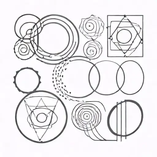 Straight Line Followed By A Circle