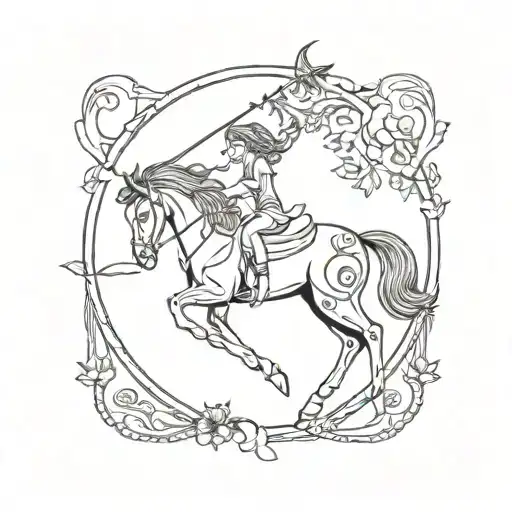 Sagittarius Zodiac Sign Made