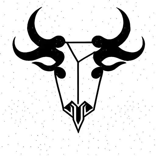 Taurus Symbol Subtle