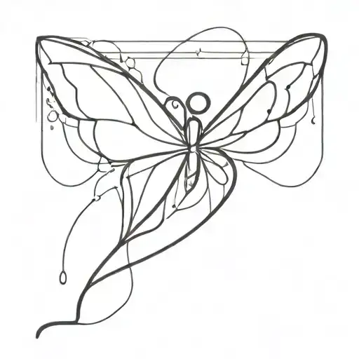 Cyber Butterfly Star Sign