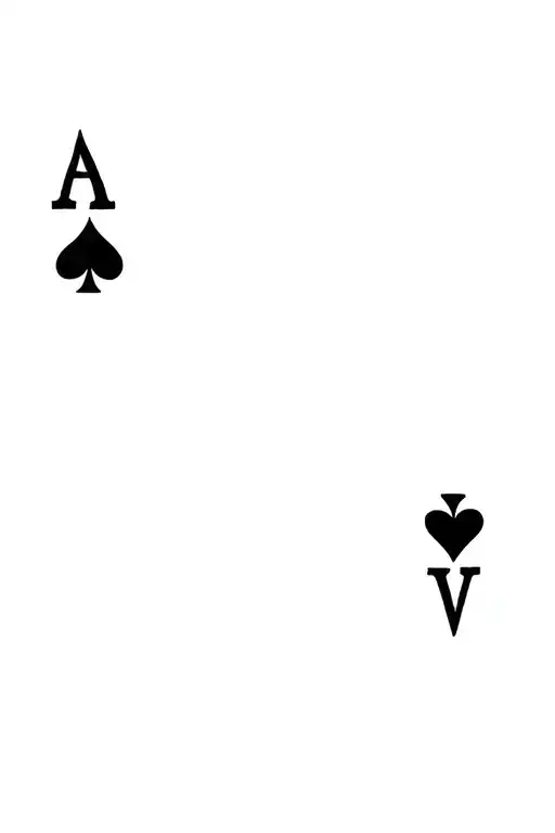 Ace Of Spades Card
