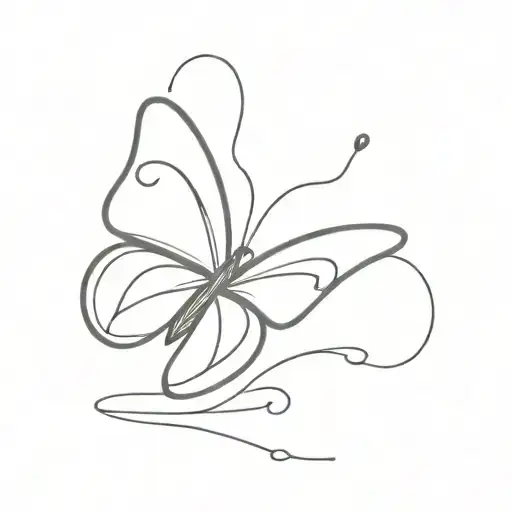 Butterfly With Aries Antenna