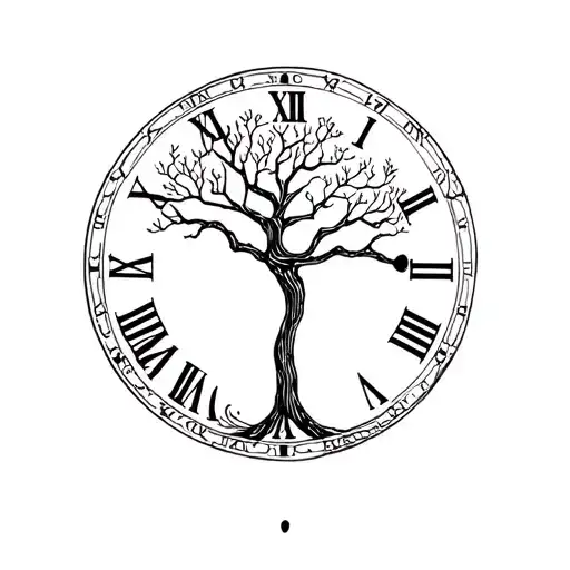 Tree Of Life Clock