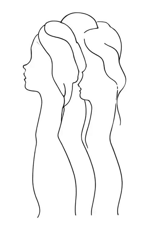 Feminist Tattoo For Trio