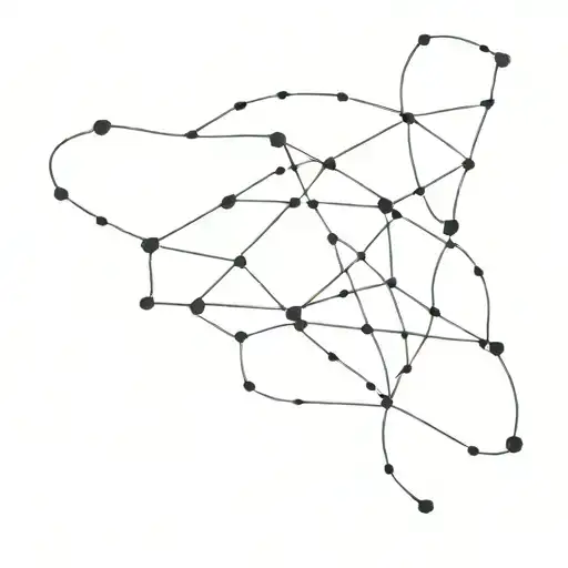 Sagittarius Star Constellation Intertwined