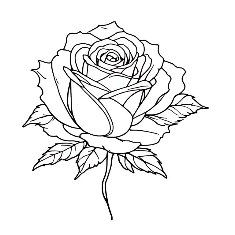 Rose Tattoo Design