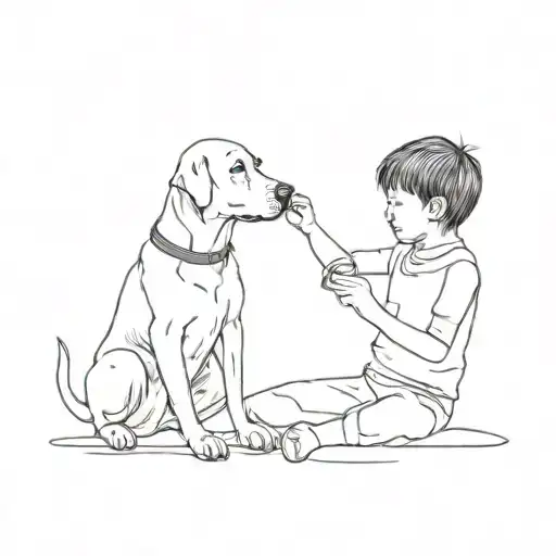 Baby Sitting With Dog