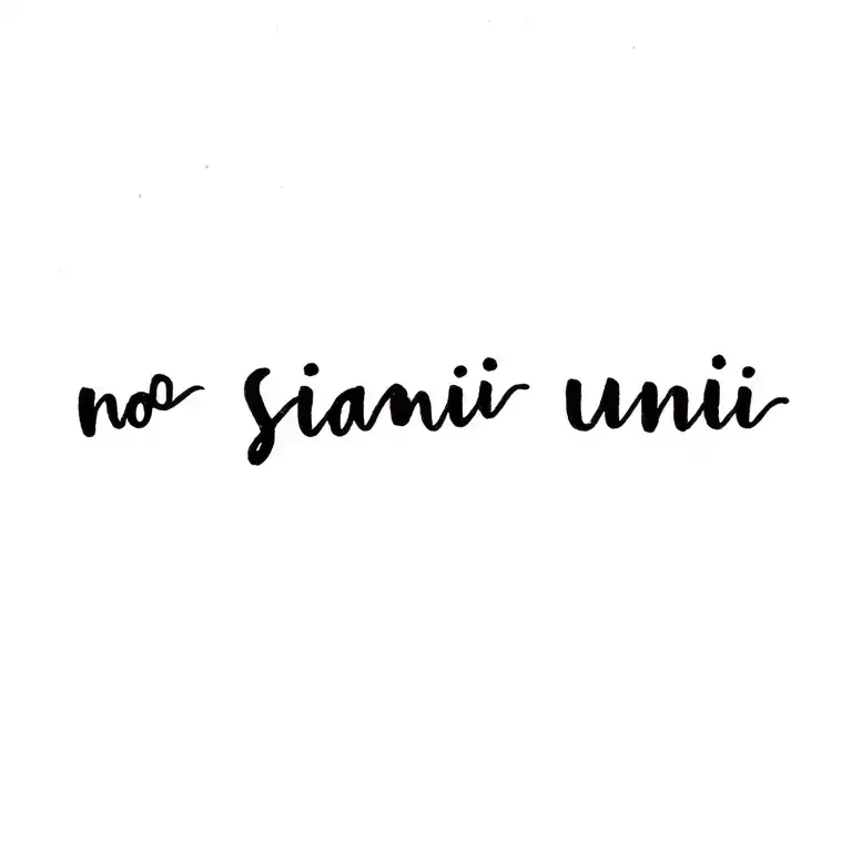 Phrase 'Noi Siami Uni'