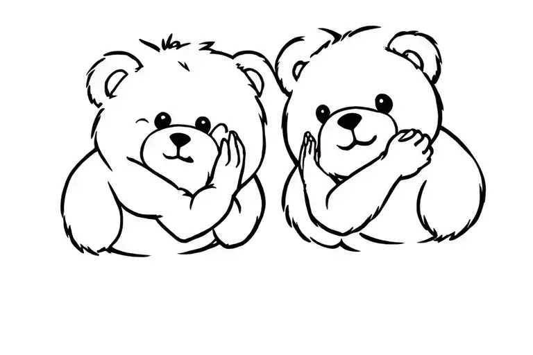 Hear No Evil See No Evil Speak No Evil Teddy Bear