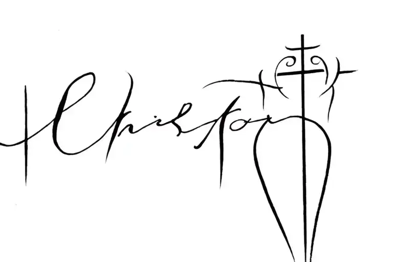 A Christian Tattoo Minimalist