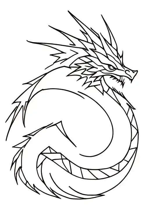 Origami Dragon S Shaped