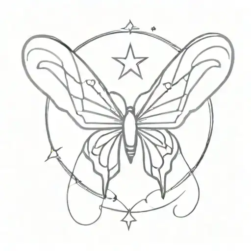 Cyber Butterfly Star
