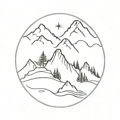 Mountain And Beach Blend Seamlessly