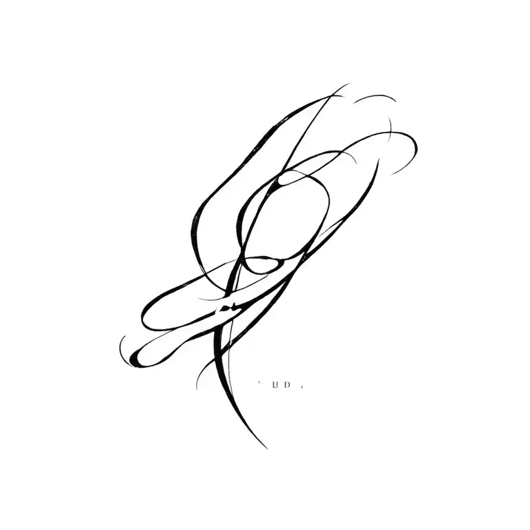 Saint Petersburg Tattoo In Black