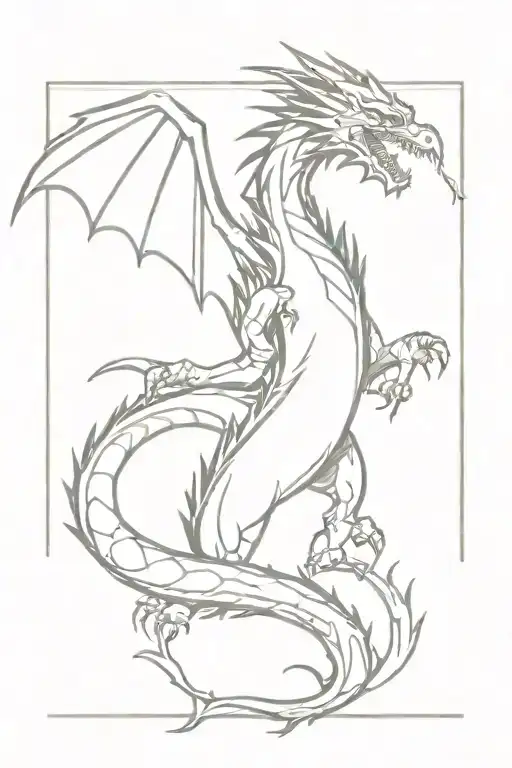 Dragon Breathing Fire