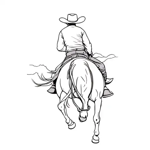 Cowboy Riding