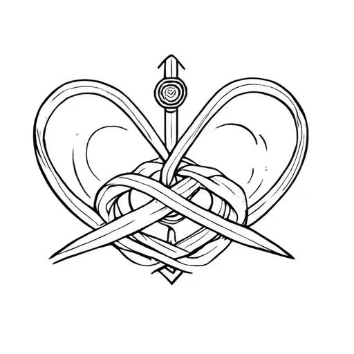 Mira From Kpop Demon Hunter's Norigae But Just The Heart Knot