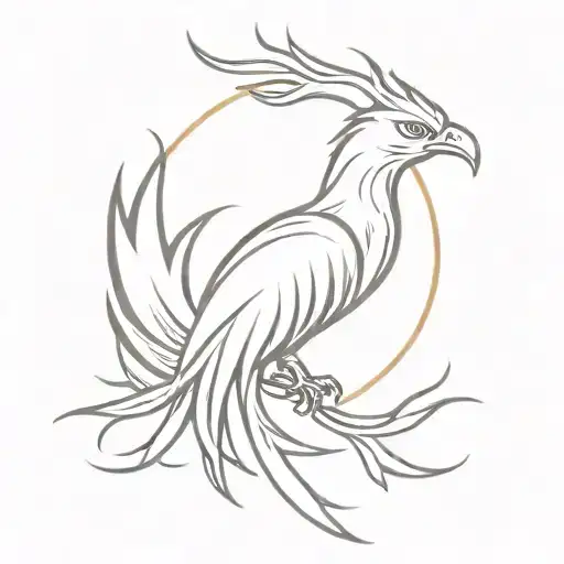 Phoenix Rising From The Ashes