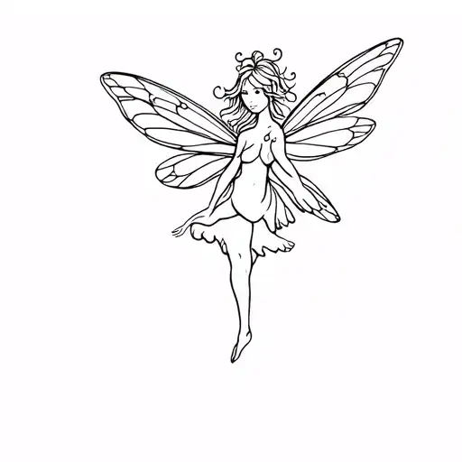 Small Fairy Flying