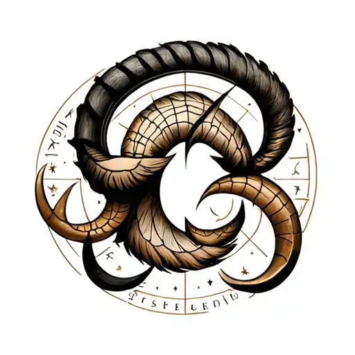 Sagittarius And Aries Symbol